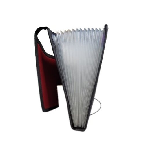 Set of 2 Accordion Folders Alphabetical & 12 Pocket Brand New - Picture 6 of 11